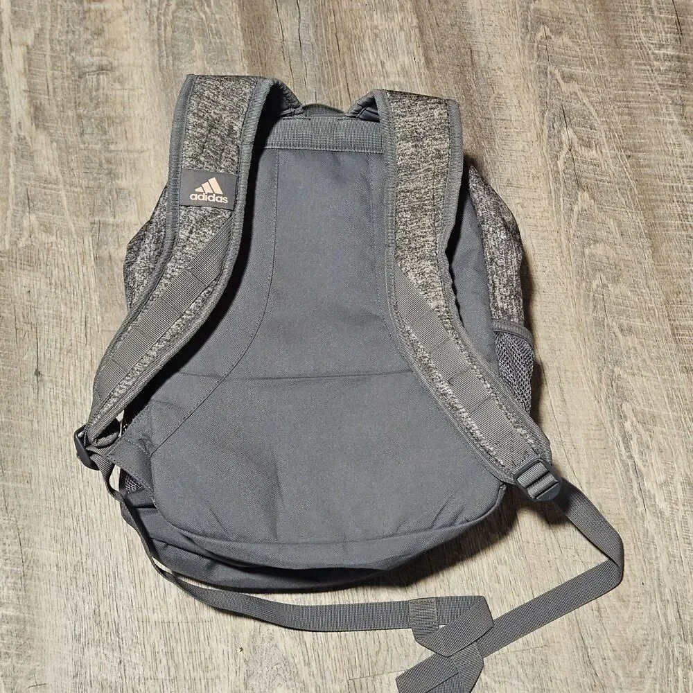 Adidas Journal Backpack Onix Jersey Orange Kids School 15X6 Roomy